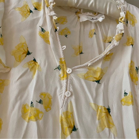 ba&sh floral Kila Blouse - Picture 6 of 9